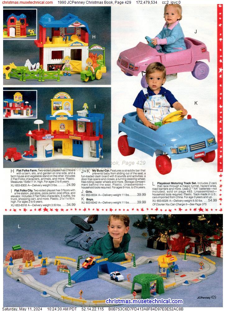 1990 JCPenney Christmas Book, Page 429