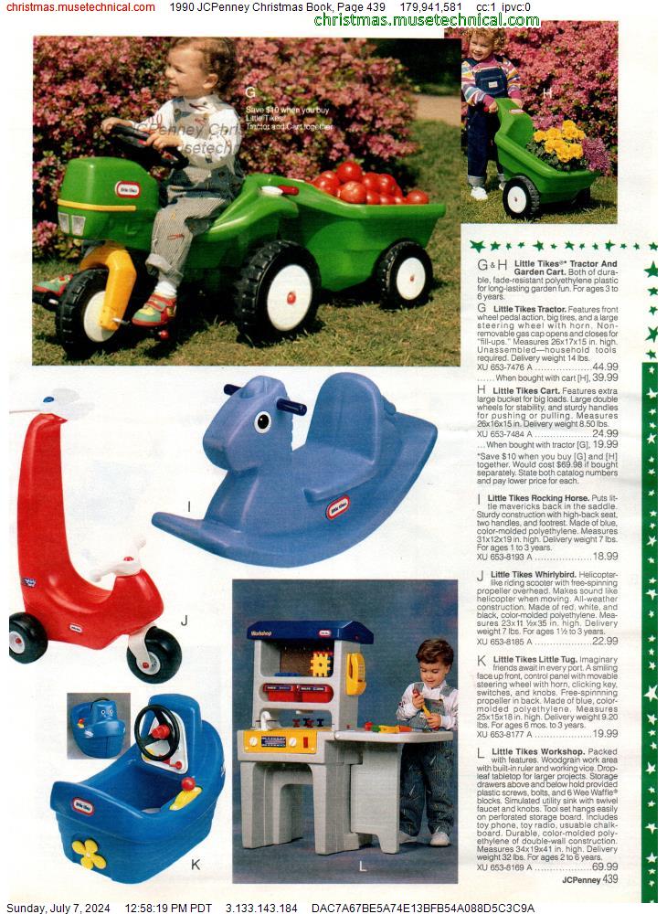 1990 JCPenney Christmas Book, Page 439