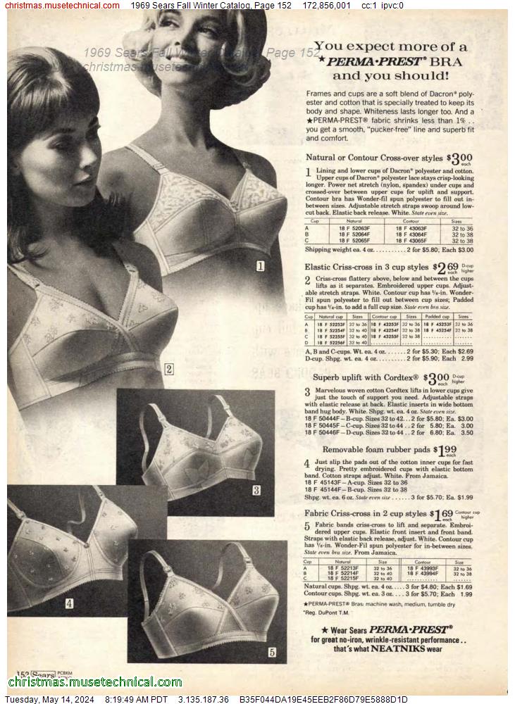 1969 Sears Fall Winter Catalog, Page 152