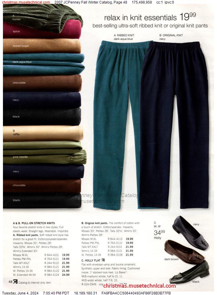 2007 JCPenney Fall Winter Catalog, Page 48