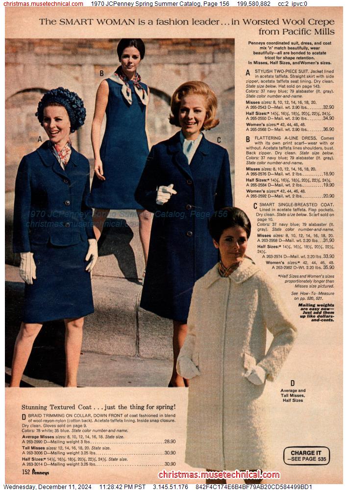 1970 JCPenney Spring Summer Catalog, Page 156