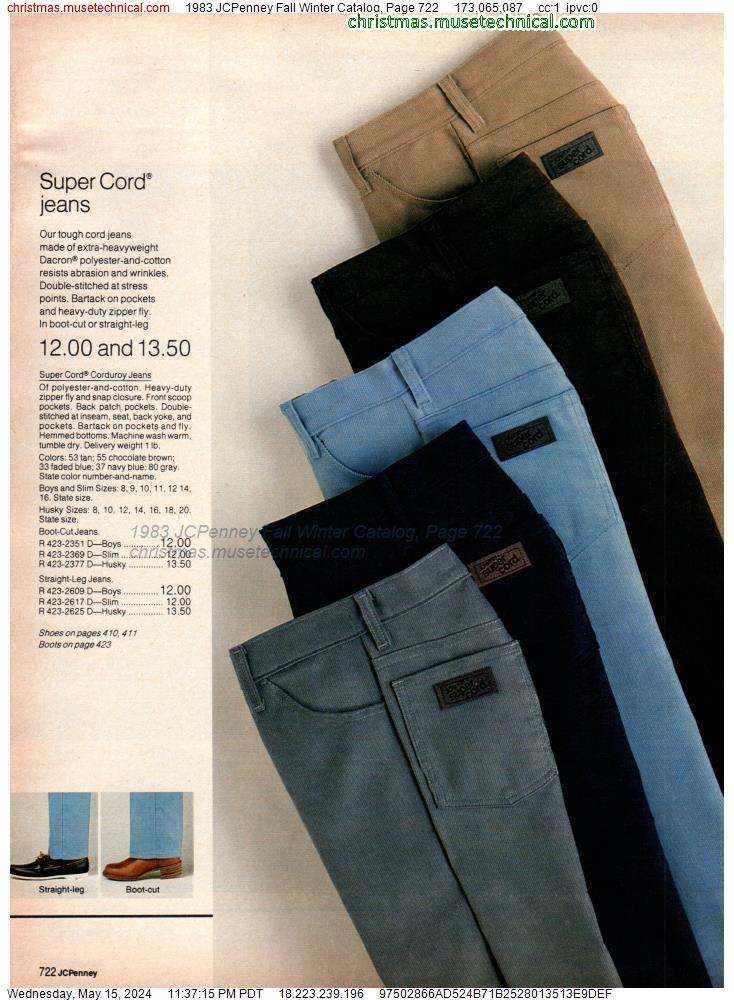 1983 JCPenney Fall Winter Catalog, Page 722