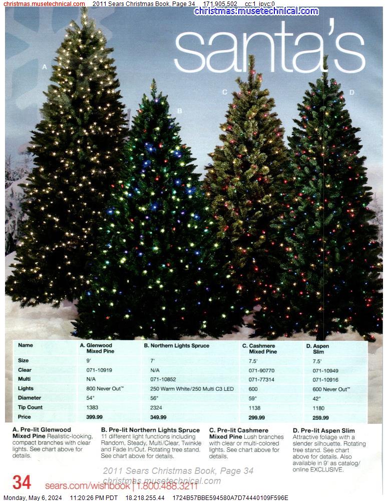2011 Sears Christmas Book, Page 34