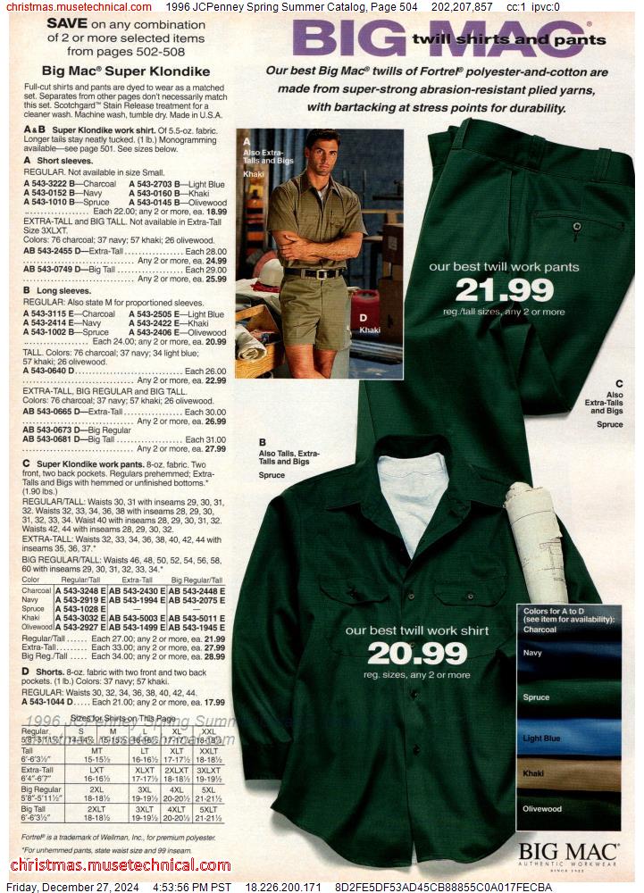 1996 JCPenney Spring Summer Catalog, Page 504