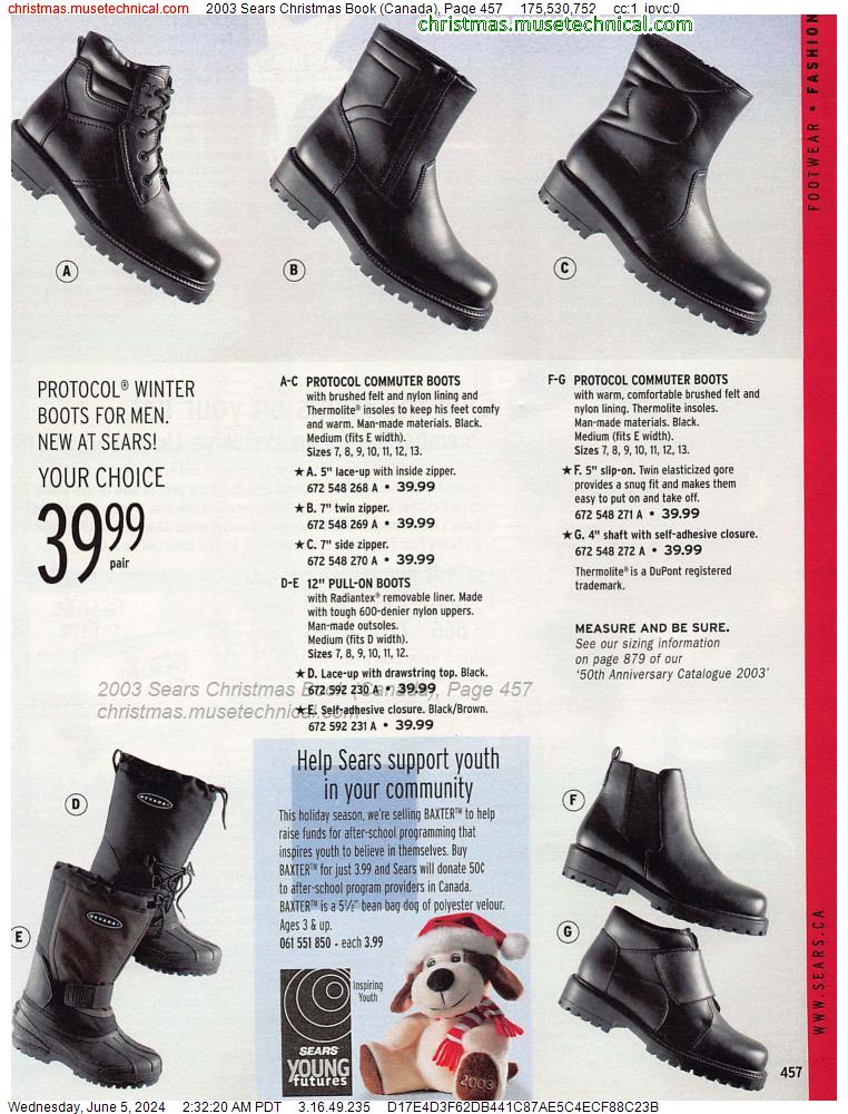 2003 Sears Christmas Book (Canada), Page 457