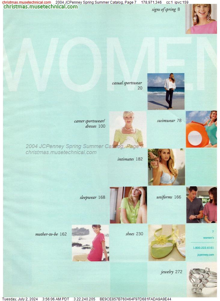 2004 JCPenney Spring Summer Catalog, Page 7