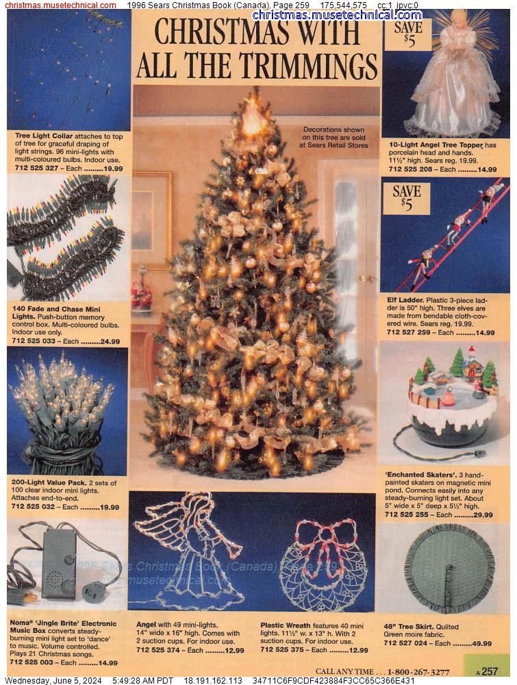 1996 Sears Christmas Book (Canada), Page 259