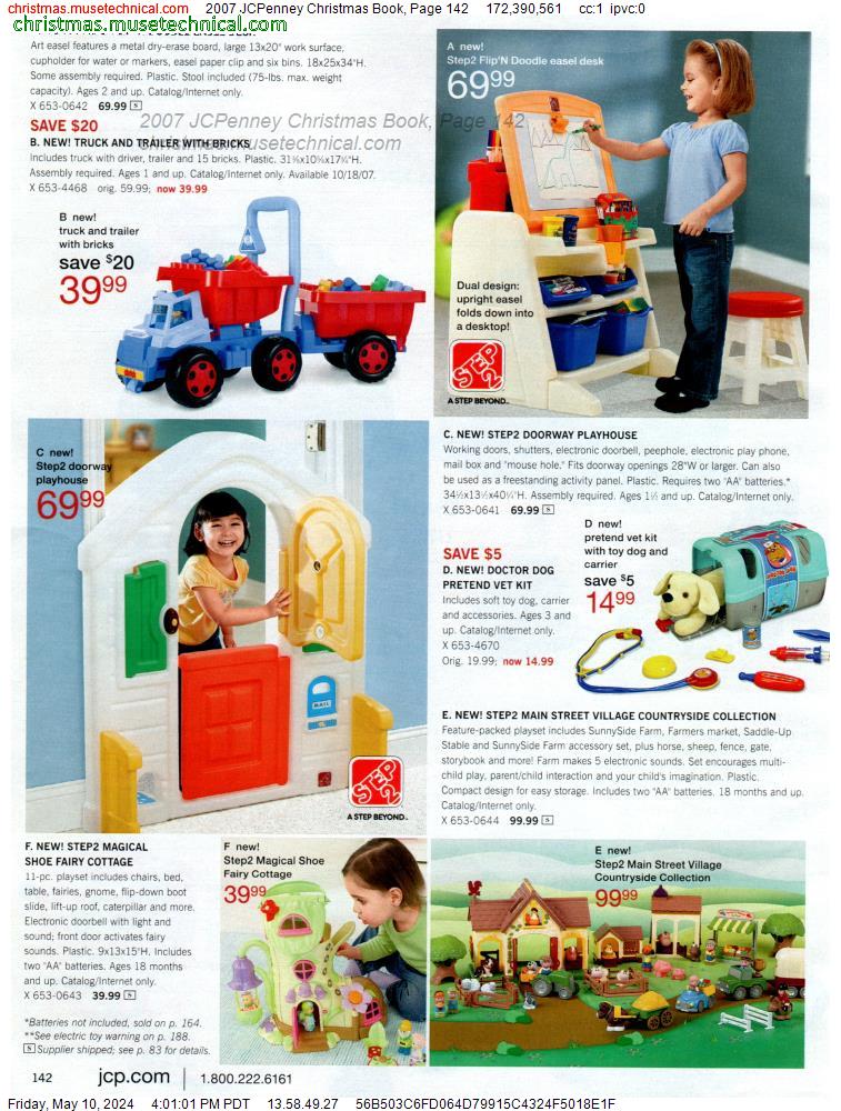 2007 JCPenney Christmas Book, Page 142