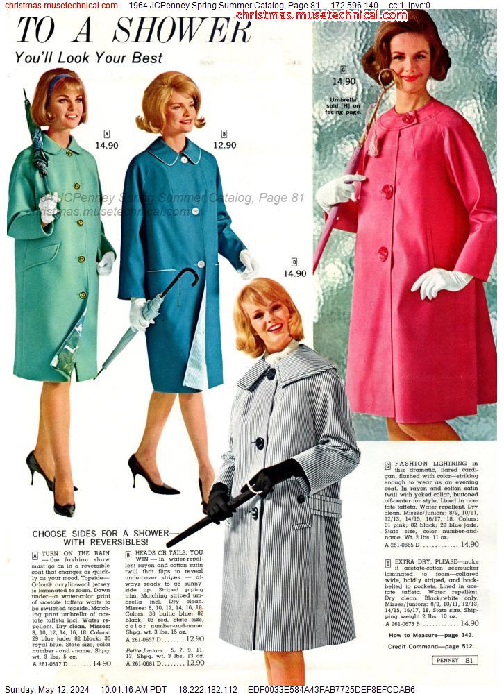 1964 JCPenney Spring Summer Catalog, Page 81 - Catalogs & Wishbooks