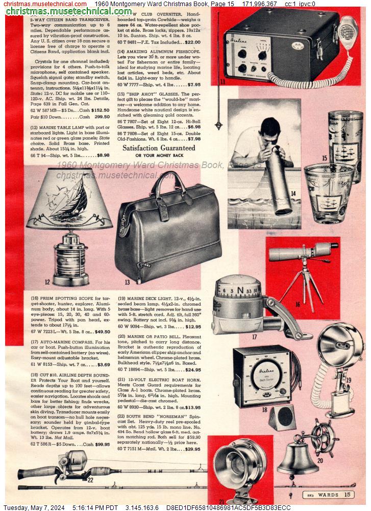 1960 Montgomery Ward Christmas Book, Page 15