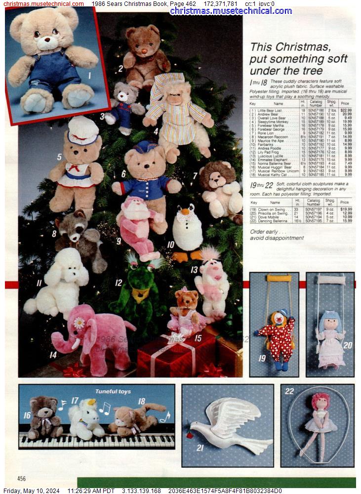 1986 Sears Christmas Book, Page 462