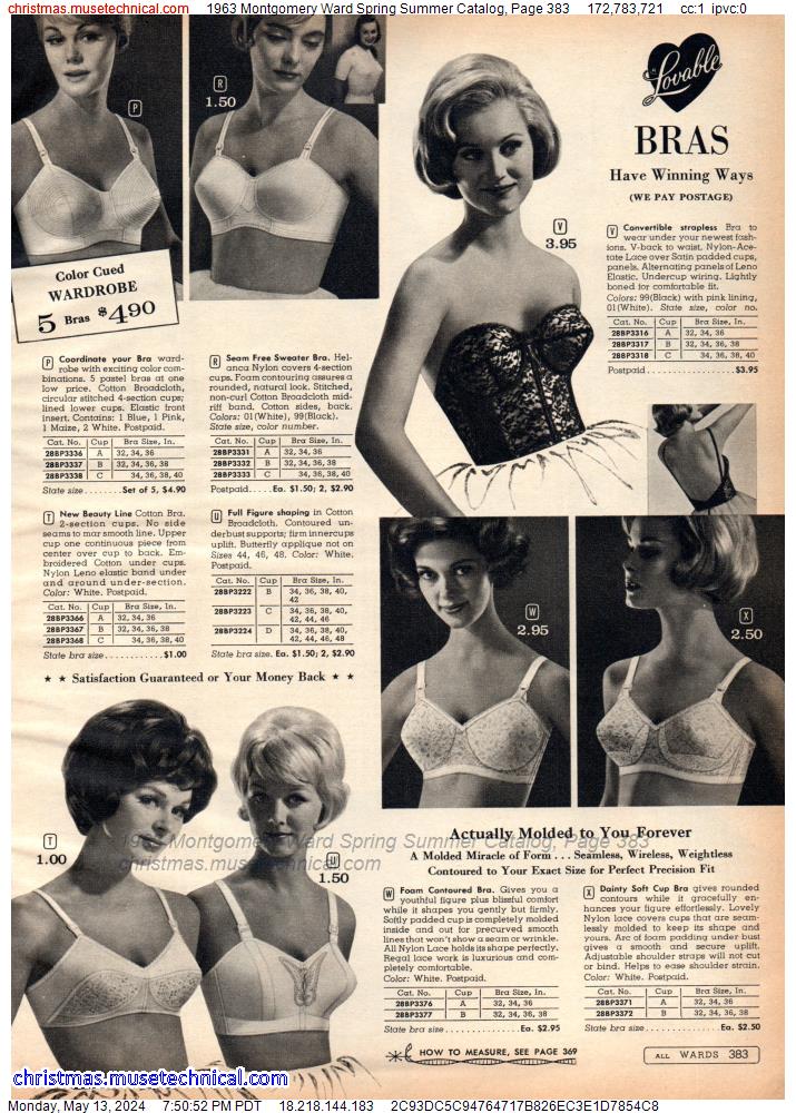1963 Montgomery Ward Spring Summer Catalog, Page 383