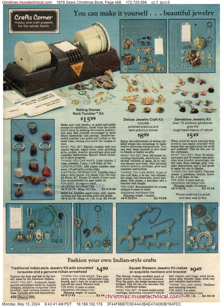 1976 Sears Christmas Book, Page 498
