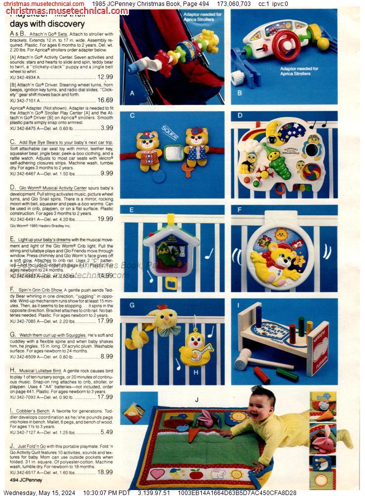 1985 JCPenney Christmas Book, Page 494