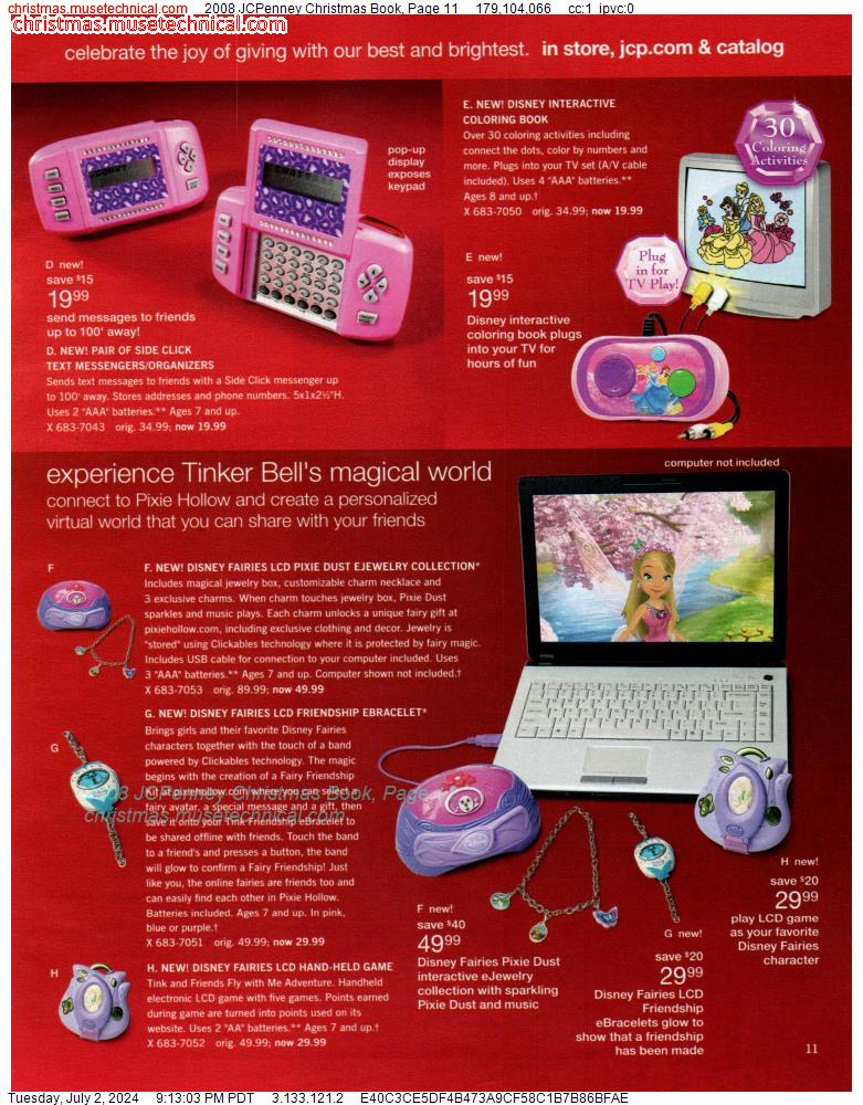 2008 JCPenney Christmas Book, Page 11
