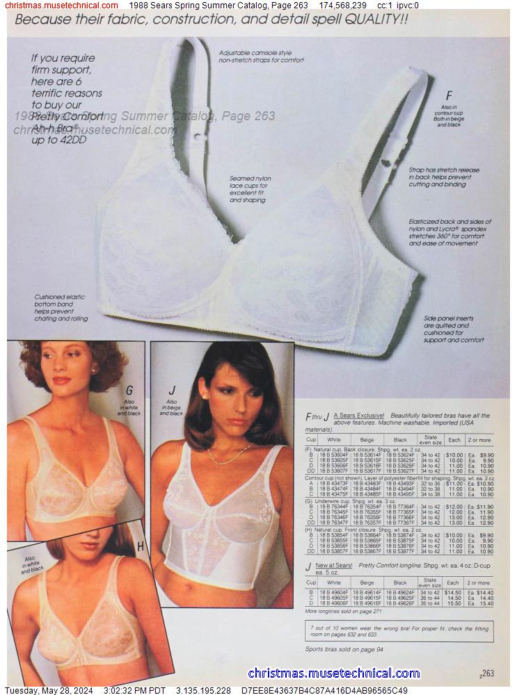 1988 Sears Spring Summer Catalog, Page 263