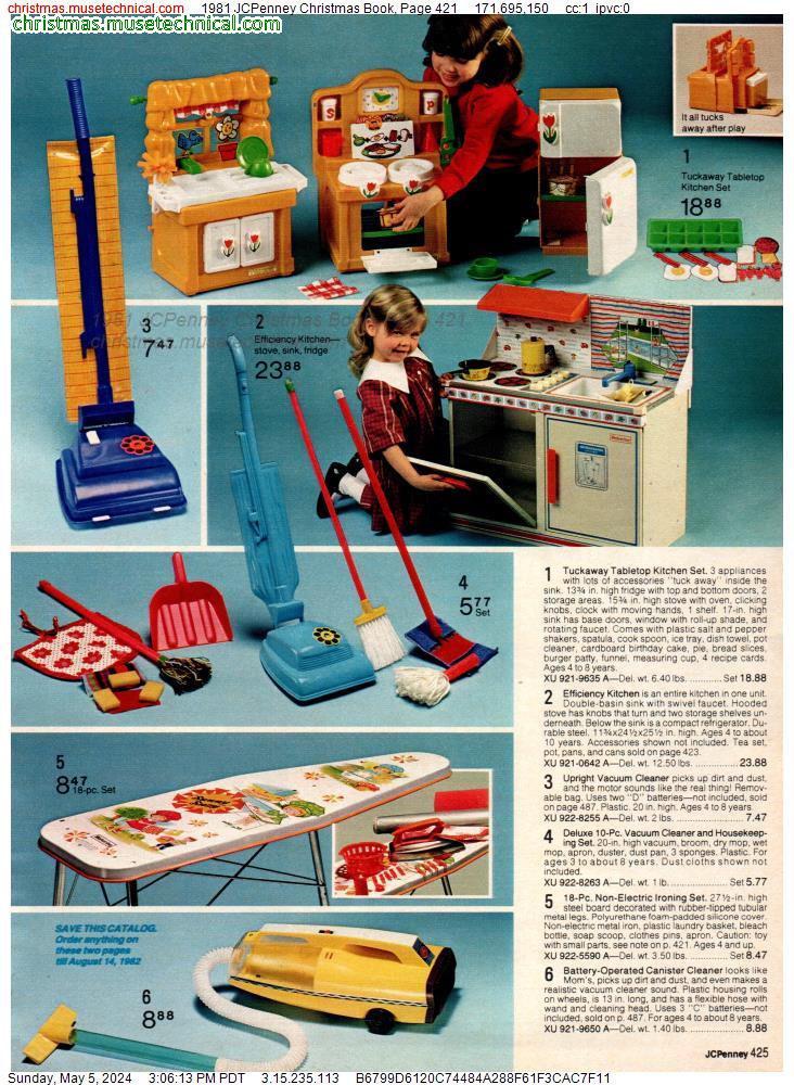 1981 JCPenney Christmas Book, Page 421