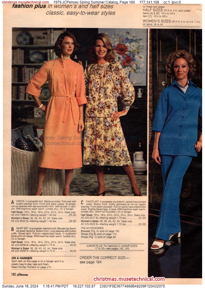 1979 JCPenney Spring Summer Catalog, Page 180