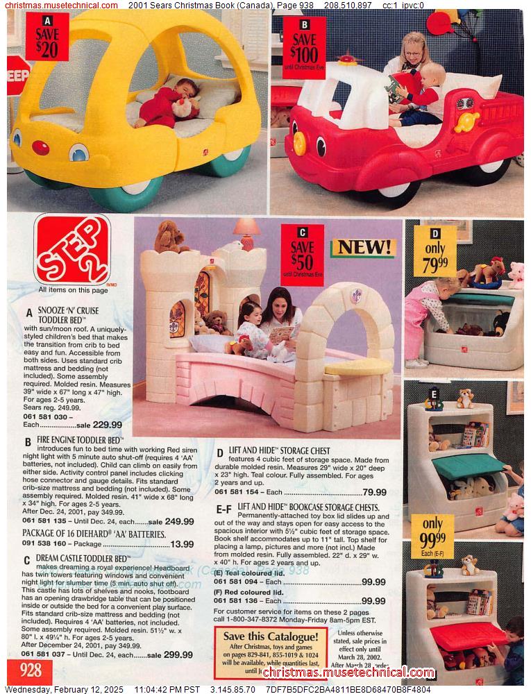 2001 Sears Christmas Book (Canada), Page 938