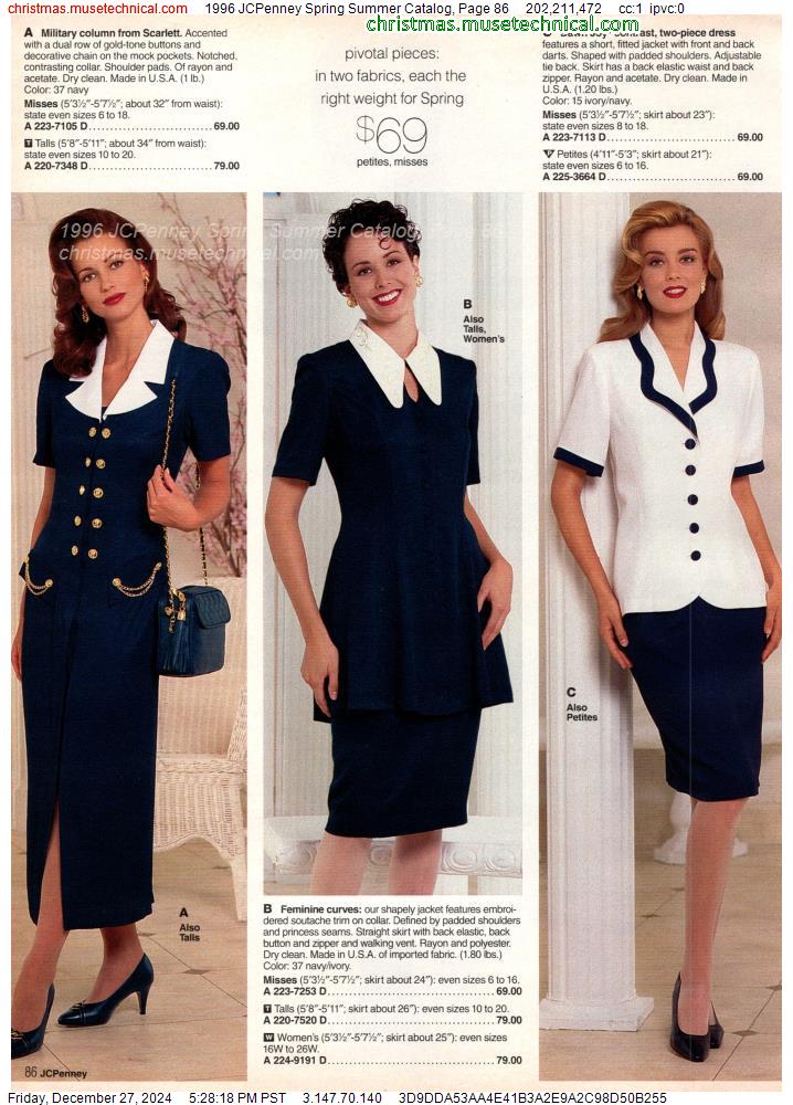 1996 JCPenney Spring Summer Catalog, Page 86