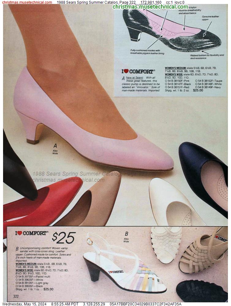1988 Sears Spring Summer Catalog, Page 322