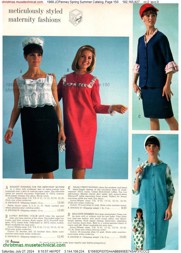 1966 JCPenney Spring Summer Catalog, Page 150