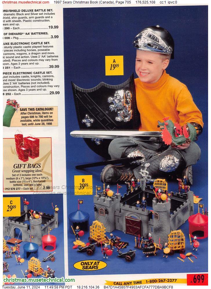 1997 Sears Christmas Book (Canada), Page 705