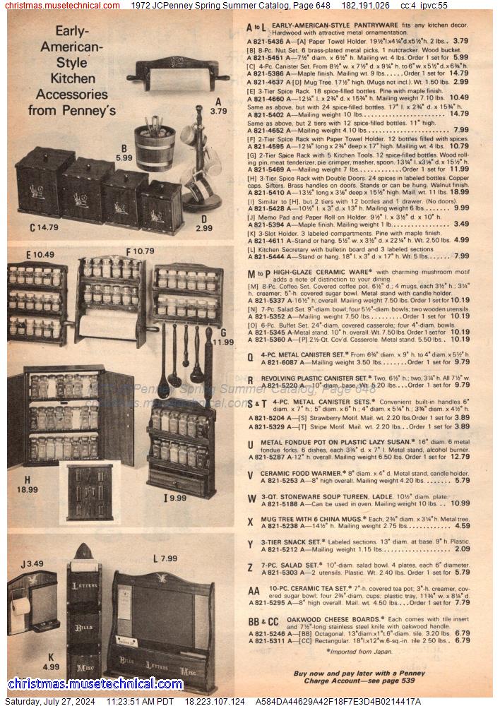 1972 JCPenney Spring Summer Catalog, Page 648