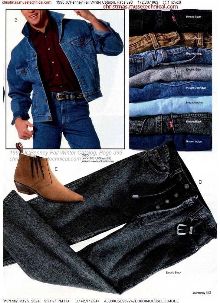 1990 JCPenney Fall Winter Catalog, Page 393