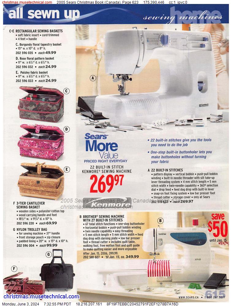 2005 Sears Christmas Book (Canada), Page 623