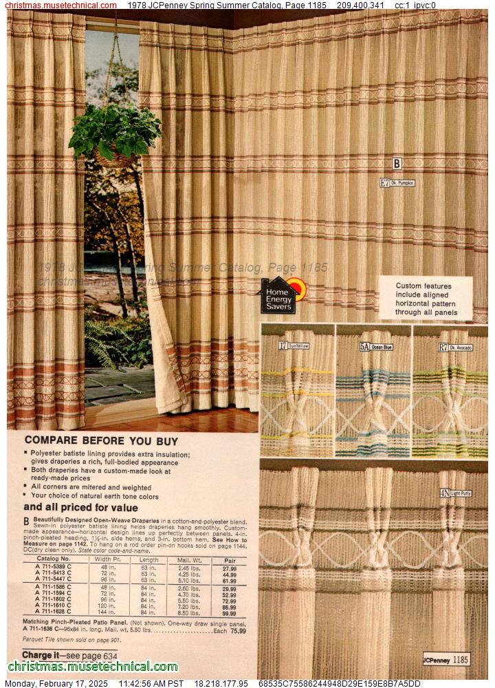 1978 JCPenney Spring Summer Catalog, Page 1185