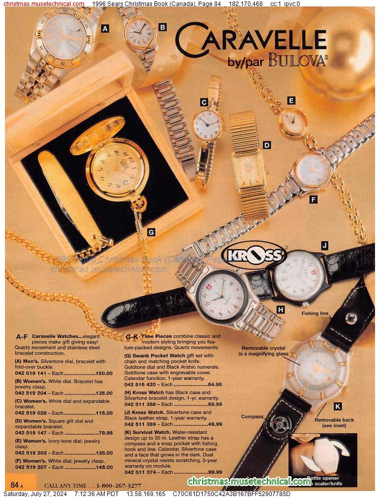 1996 Sears Christmas Book (Canada), Page 84
