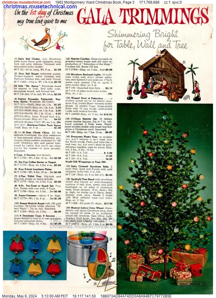 1962 Montgomery Ward Christmas Book, Page 3