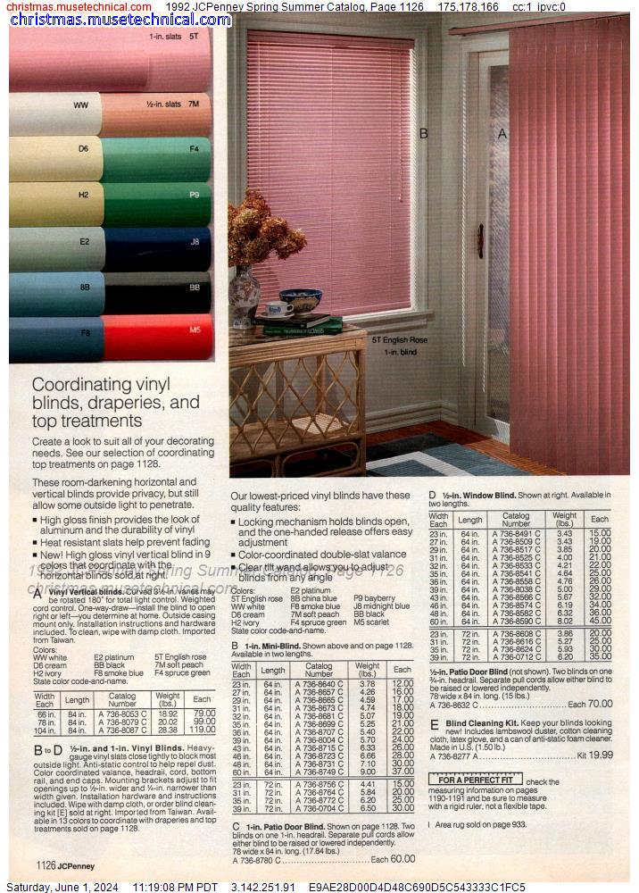 1992 JCPenney Spring Summer Catalog, Page 1126