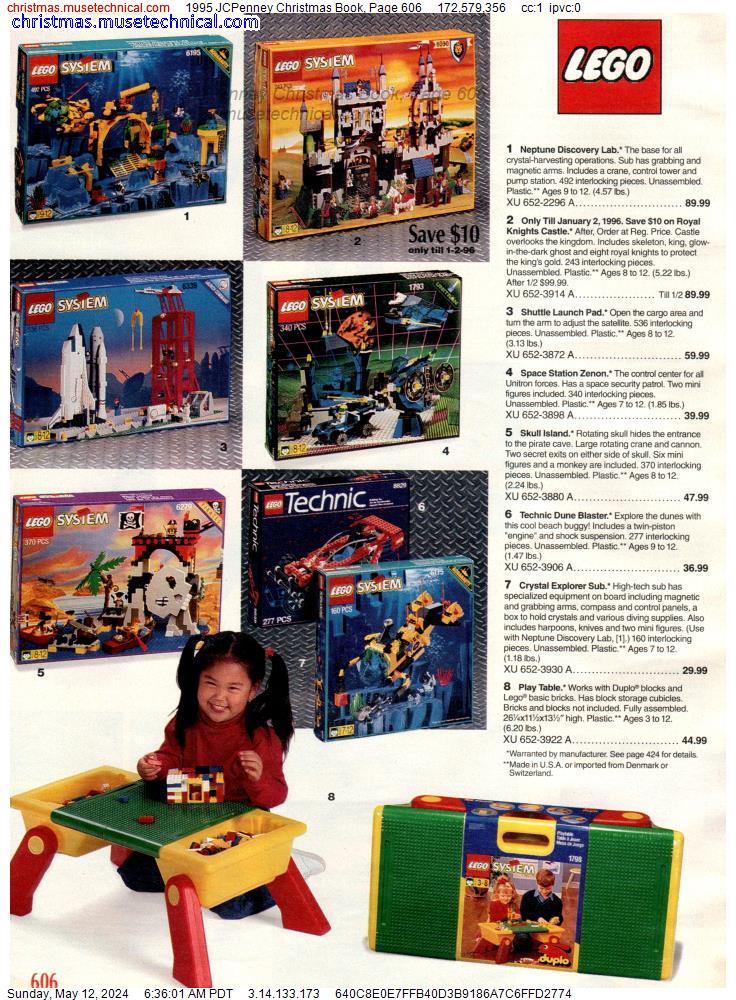 1995 JCPenney Christmas Book, Page 606