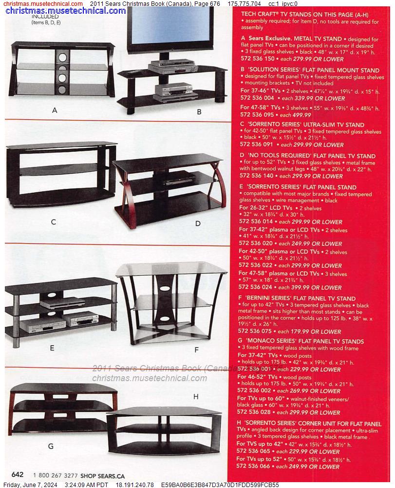 2011 Sears Christmas Book (Canada), Page 676