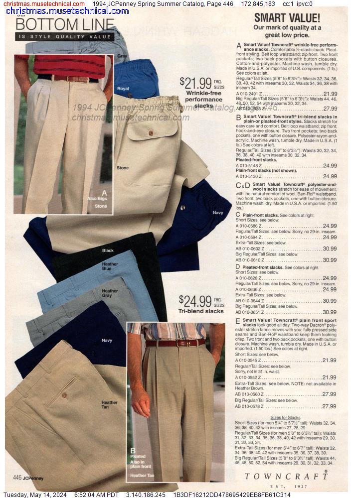 1994 JCPenney Spring Summer Catalog, Page 446
