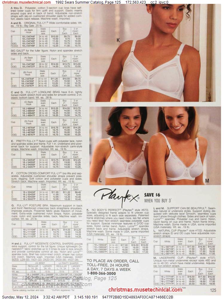 1992 Sears Summer Catalog, Page 125