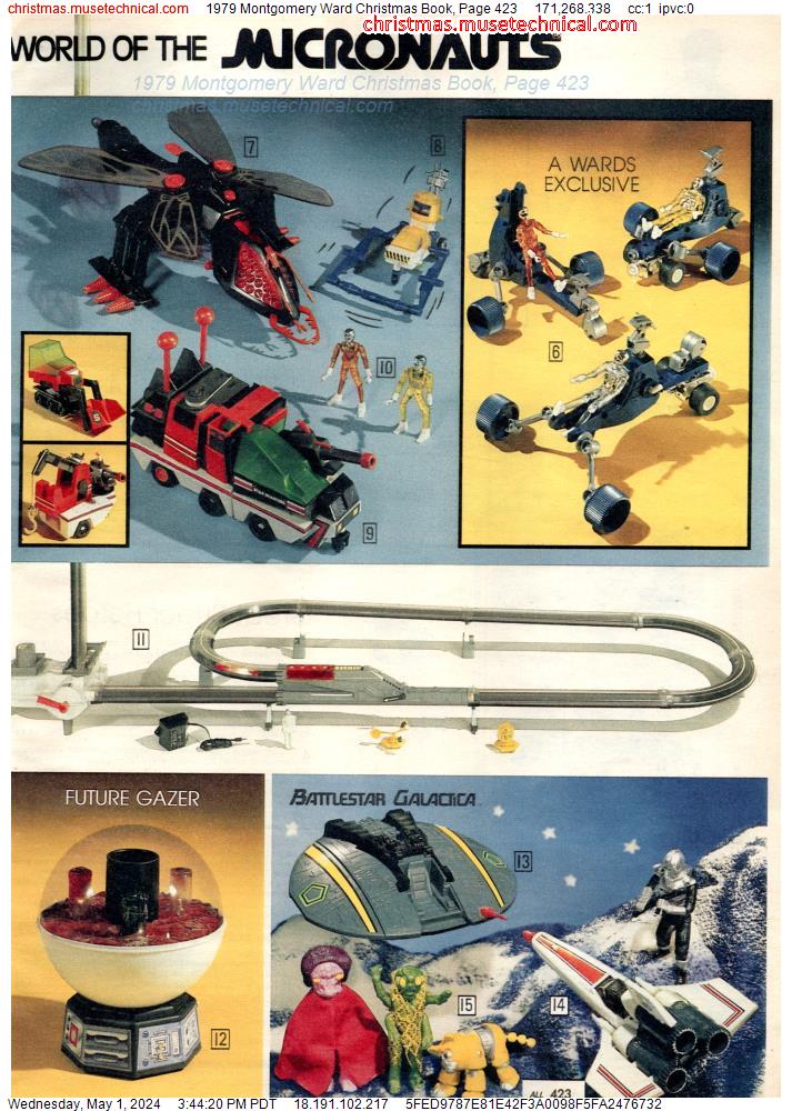 1979 Montgomery Ward Christmas Book, Page 423