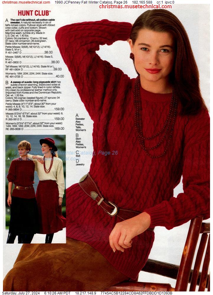 1990 JCPenney Fall Winter Catalog, Page 26