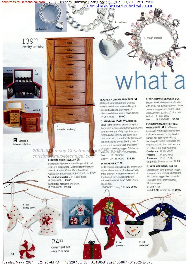 2003 JCPenney Christmas Book, Page 162