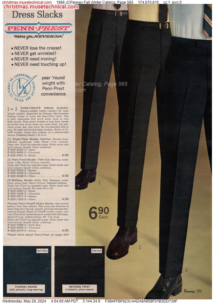 1966 JCPenney Fall Winter Catalog, Page 565