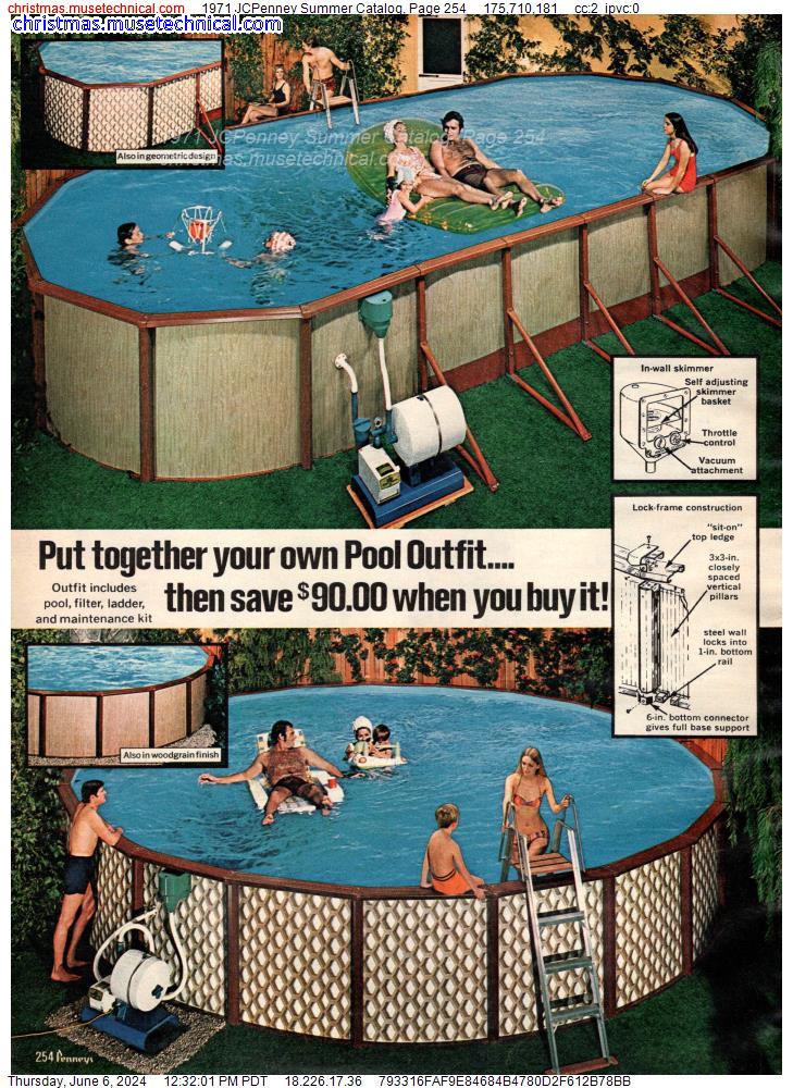 1971 JCPenney Summer Catalog, Page 254