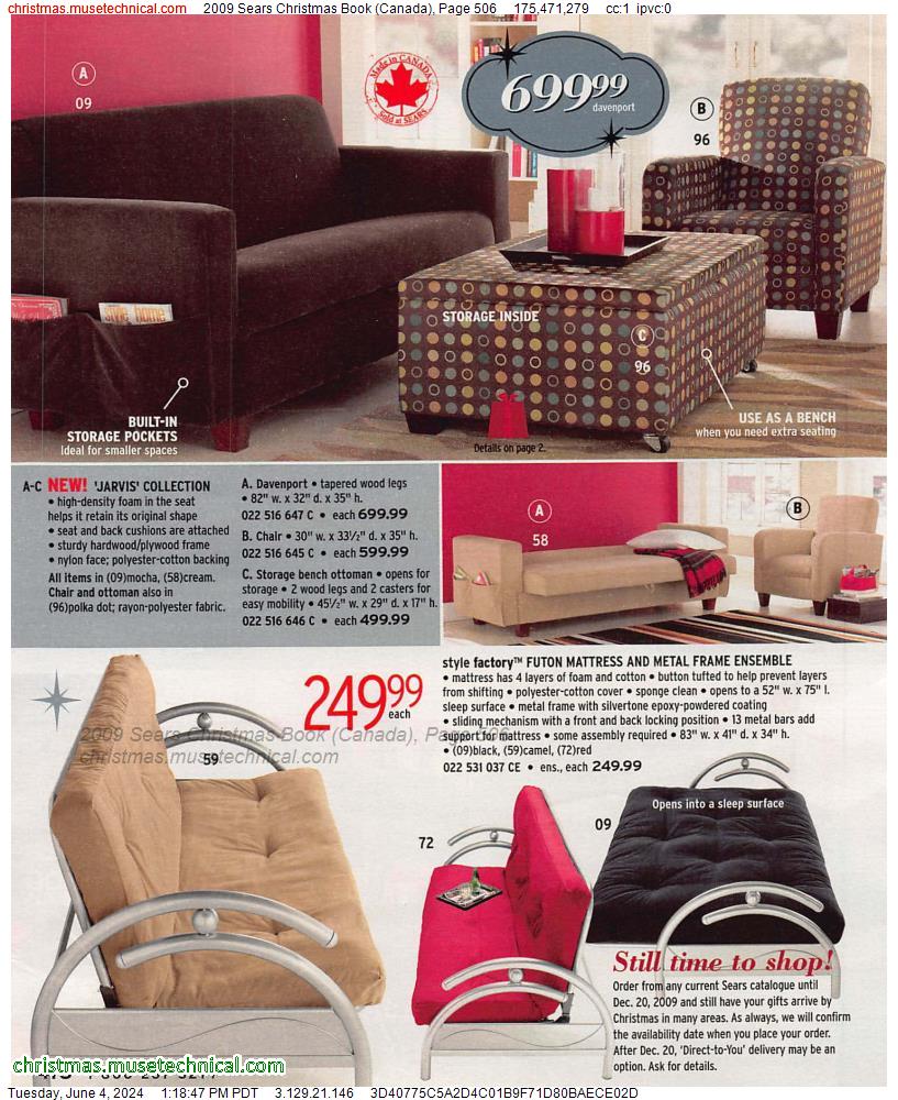 2009 Sears Christmas Book (Canada), Page 506