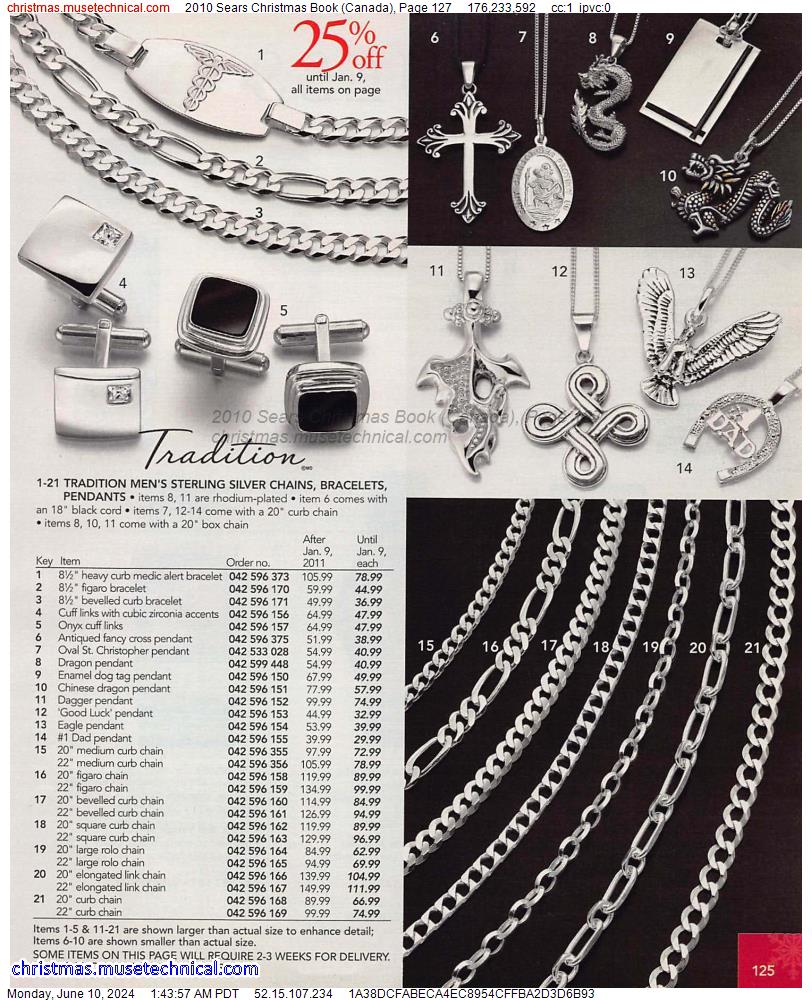 2010 Sears Christmas Book (Canada), Page 127