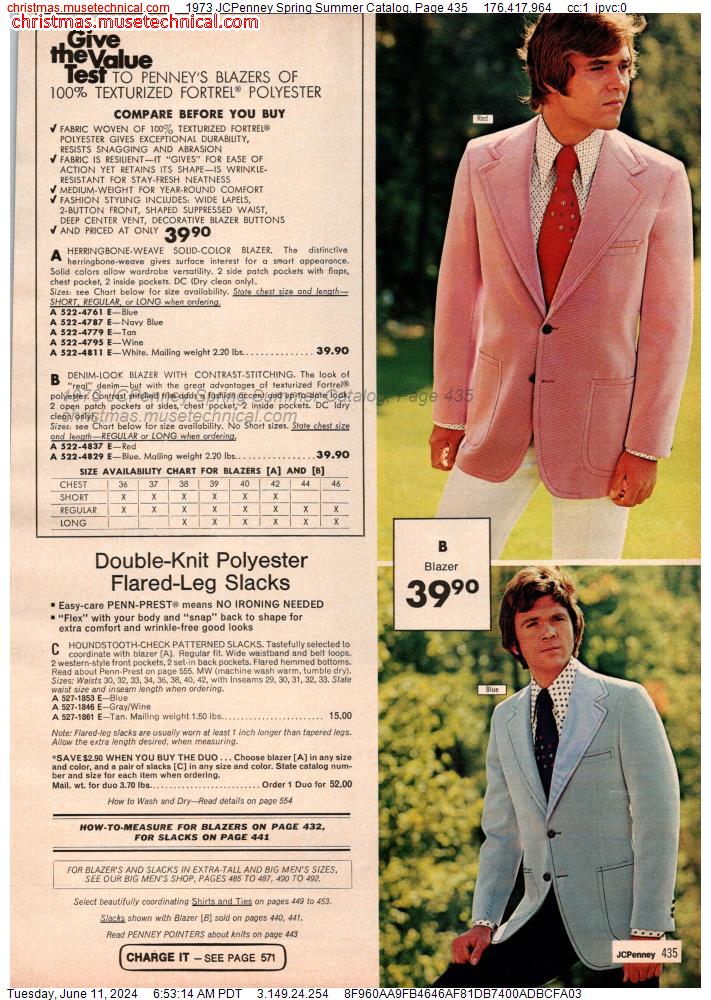 1973 JCPenney Spring Summer Catalog, Page 435