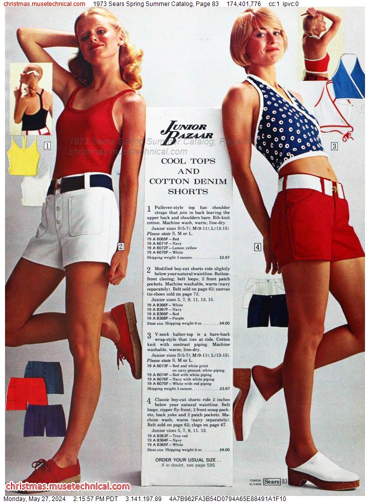 1973 Sears Spring Summer Catalog, Page 83