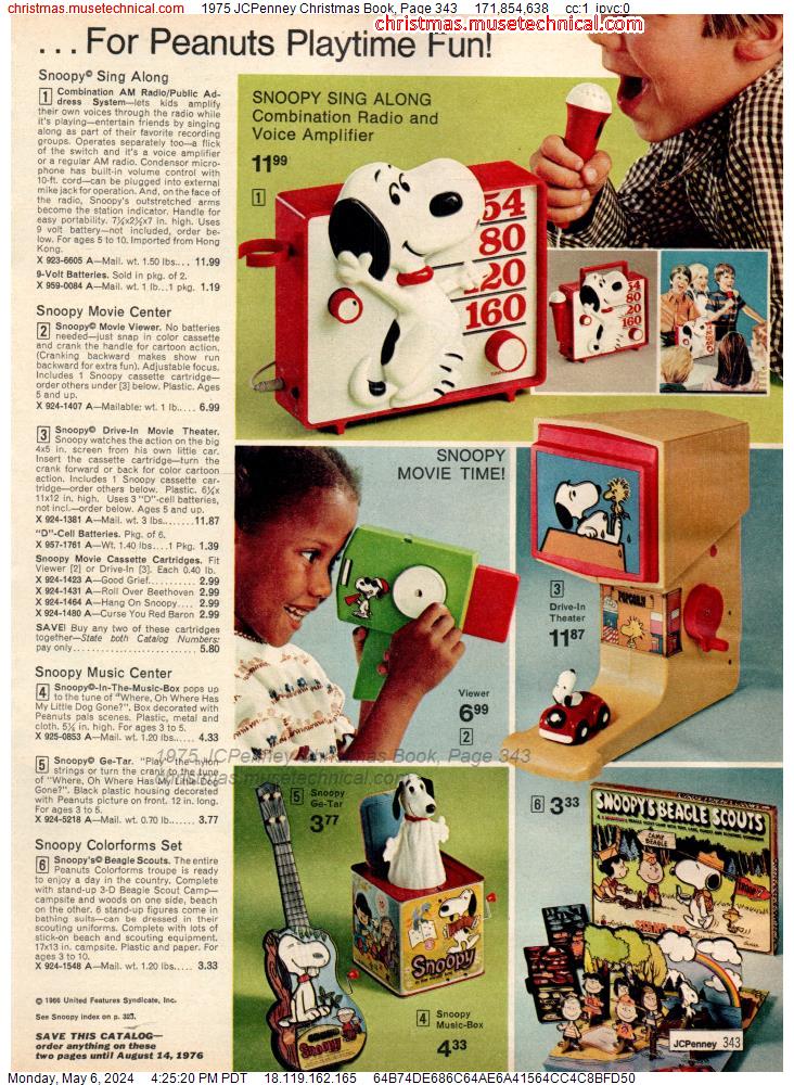 1975 JCPenney Christmas Book, Page 343