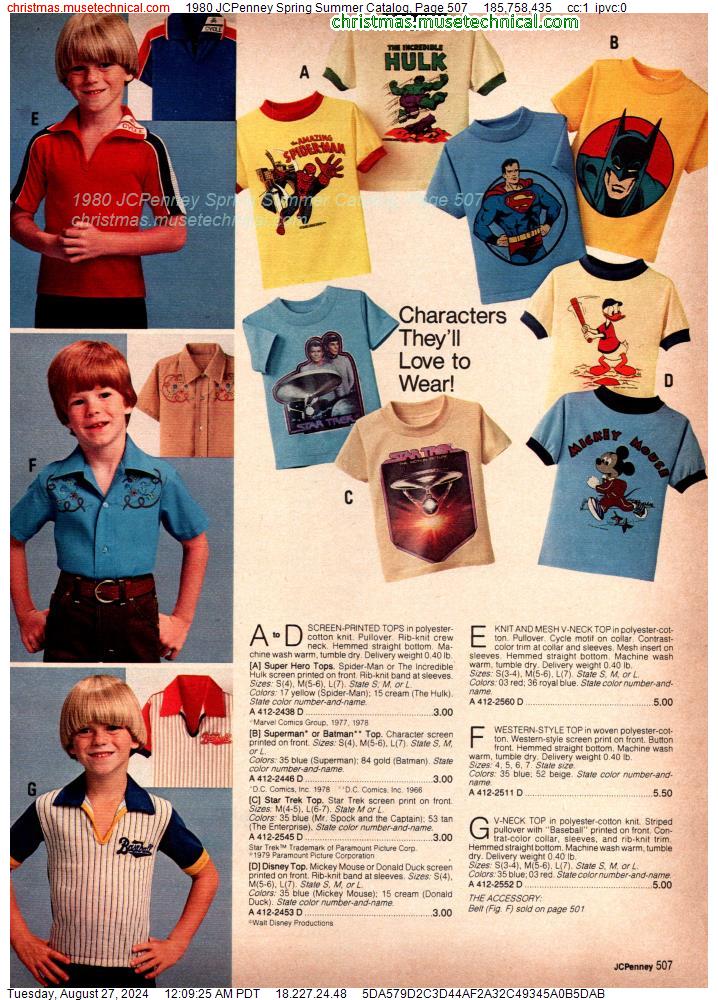 1980 JCPenney Spring Summer Catalog, Page 507