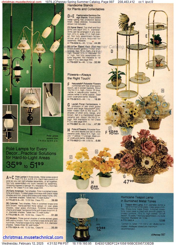 1979 JCPenney Spring Summer Catalog, Page 997